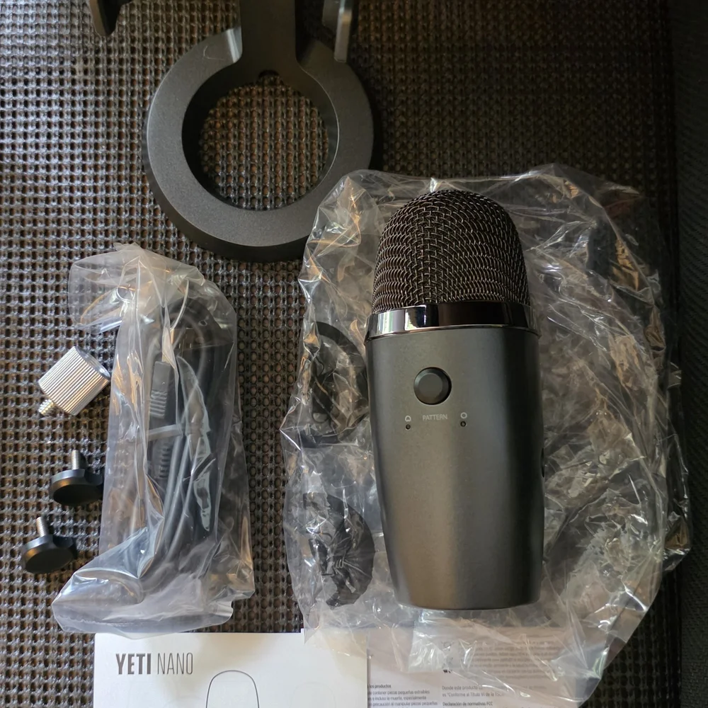 Logitech Yeti Nano USB Microphone Brand New